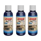 3 Jimo Cupim Base de Água 500ml Para Madeiras Sem Cheiro Tratamento Preventivo Protege Madeira Interno Externo Defensivo Extermina Anticupim