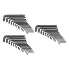 3 Jogo de Chave Torx L 43TX15 15 Pc T6 A T60 Gedore 024619