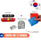 3 Jogos Gonggi, Ddakji e Biseokchigi Coreano em impressão 3D Jogo do Envelope+Jogo da Pedra+5 Marias