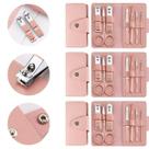3 Kit Com 7 Pçs Cortador De Unhas Cutícula Pinças Espátulas Manicure