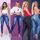 3 Kit com Calças Jeans Peças Alta 3 Kit com Calças Jeans Peças Alta