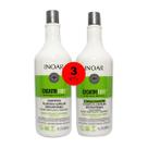 3 Kit's Shampoo E Condicionador Cicatrifios 1 Litro - Inoar