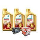 3 Kit Troca Oleo Petronas Sprinta 10w40 E Filtro Ph6017A MT