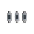 3 Kits Condulete 3/4 Placa 1 Posto e Mod Tomada Tramontina