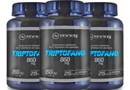 3 L-Triptofano 150 Cápsulas 860mg - New Way