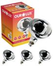 3 Lâmpada Aquecimento Alimentos Infravermelho 250x220v Ourolux