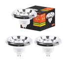 3 Lâmpadas Ar111 Ledvance 13w 2700k Luz Neutra 1250lm Gu10