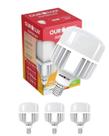 3 Lâmpadas de LED Alta Potência T 80w Bivolt Base E40 Cor da Luz 6500k Branco Frio Ourolux