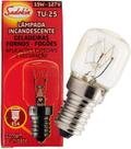 3 Lâmpadas Incandescente para Geladeira e forno 127v Tu-25 3 Lâmpadas Incandescente para Geladeira e forno 127v Tu-25