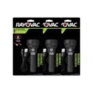 3 lanterna rayovac recarregavel usb mini 60 lumens