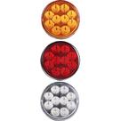 3 Lanterna Traseira 96mm Ônibus Caminhão Bugue 10 LED 24V
