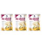 3 Latas - Reabilit Peptiflex 400g Baunilha - Nuteral