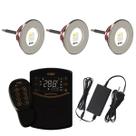 3 Led Slim Rgbw 15w Inox Piscina Smartpool Fonte 5a Tholz