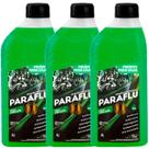 3 Litros Aditivo Verde Pronto Uso Paraflu Bio Híbrido Long Life Arrefecimento