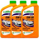 3 Litros Óleo Sintético Lubrax Valora 5w-30 SN PLUS Lubrificante Carro
