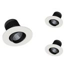 3 Luminária Led Embutir 10.5w StyliD Philips 3000k Dim 220v