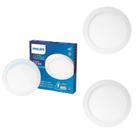 3 Luminária Plafon Led 18w Philips 4000k Bivolt Sobrepor