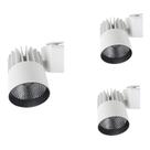 3 Luminárias Spot Led Philips 10w 3000k Luz Quente Bivolt 3 Luminárias Spot Led Philips 10w 3000k Luz Quente Bivolt