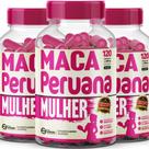3 Ma ca Peru ana Mulher 120 Cápsulas 500mg Premium