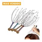 3 Massageador Coroa Da Cabeça 12 Hastes Terapia Magnética Ze