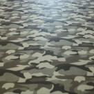 3 Metros Tecido Malha Soft Estampada Camuflado Cinza Preto