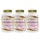 3 Mio Inositol + Cromo + Zinco e Vitaminas B1 B6 D3 K2 60 Cápsulas