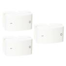 3 Módulo Interruptor Bipolar Paralelo 10a - Schneider - 10 A - 250v - Branco
