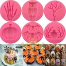 3 Moldes Silicone Halloween