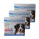3 Nexgard 25 A 50kg Antipulgas E Carrapatos Total 9 Comprim.