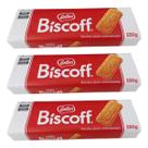 3 Pacotes Biscoito Doce Belga Caramelizado Biscoff Lotus 250g