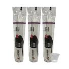 3 Pacotes de Copo de 80ml Translúcido Boca 6 Copaza com 100 unidades ideal para café