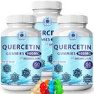(3 Pacotes) Gummies de Quercetina Care 4 Harmony 900mg com Bromelina