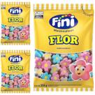 3 Pacotes Marshmallow Flor Fini 250g