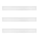 3 Painel de Led Blumenau Retangular de Embutir 20W Bivolt 6500K Luz Branca