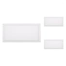 3 Painel de Led Blumenau Retangular de Embutir 30W Bivolt 6500K Luz Branca
