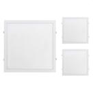 3 Painel de Led Save Energy Quadrado de Embutir 45W Bivolt Branco 5700K Luz Branca