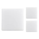 3 Painel de Led Taschibra Frameless Quadrado Sobrepor 48W Bivolt Branco 4000K Luz Neutra