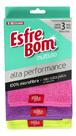 3 Pano Multiuso Limpeza Microfibra Reutilizável Alta Performance