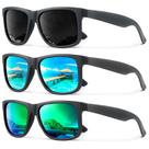 3 Pares de Gafas de Sol Polarizadas KALIYADI con Protección UV400 3 Pares de Gafas de Sol Polarizadas KALIYADI con Protección UV400