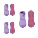 3 Pares de Meias Antiderrapante Infantil 3 Tamanhos