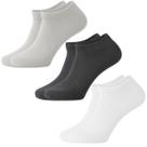 3 Pares de Meias Cano Curto Soquete Unisex Tamanho 38-44