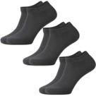 3 Pares de Meias Cano Curto Soquete Unisex Tamanho 38-44