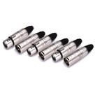 3 Pares de Plug XLR Cabo Linha Santo Angelo 3 Pares de Plug XLR Cabo Linha Santo Angelo