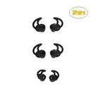 3 pares de substituição de isolamento de ruído earbuds dicas F