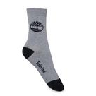 3 Pares Meia TimberIand Masculina Cinza Confort Import Plus