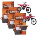 3 pastilhas de freio DIAFRAG traseira para nova crf 250f nacional todas crf 250 450r x rx cr 125 250 crf 150r