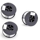 3 Pc Arame Solda Mig Tubular Sem Gás 0,8mm - Emb.1kg