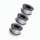 3 Pcs Arame Solda Mig Inox 308l 0.8mm Uso Com Gás Rolo 1kg