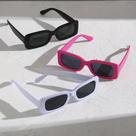 3 pçs quadrado moda feminina óculos de sol y2k hip hop férias praia festa decoração óculos masculino 3 pçs quadrado moda feminina óculos de sol y2k hip hop férias praia festa decoração óculos masculino