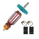 3 Peças Induzido + Carvão Lixadeira Bosch Gws 12u 1323 220v